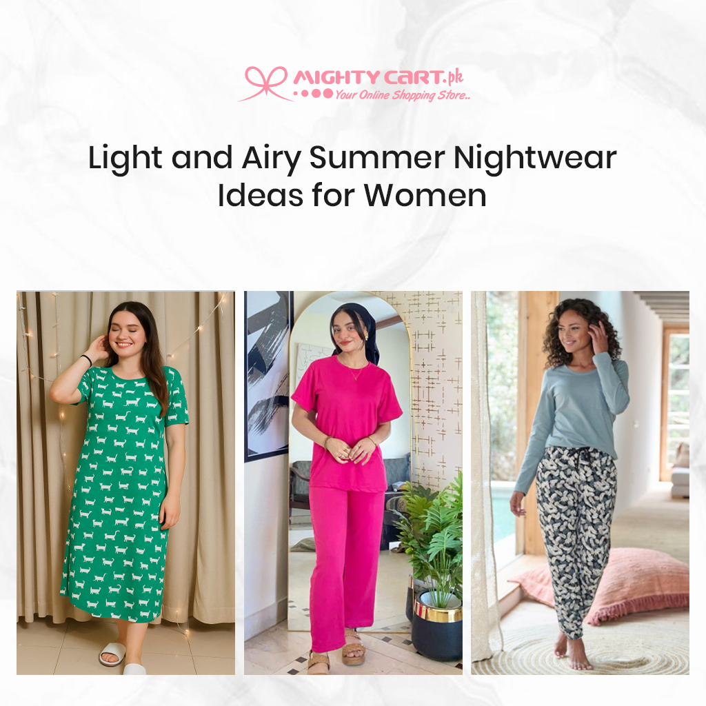 Light and Airy Summer Nightwear Ideas for Women