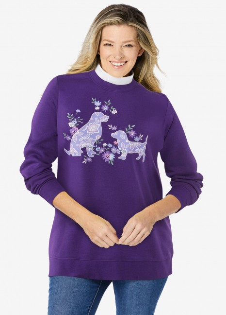Animal Print Sweatshirt SS-136