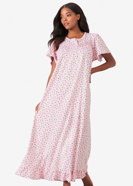 Long Pink Floral 1316