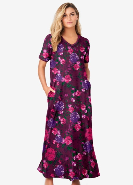 Maroon Flowers M-0567