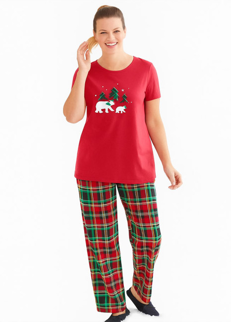 HS Red Checkered Pjs HS