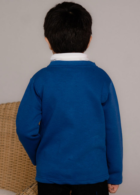 Junior Boys Royal Blue Cardigan