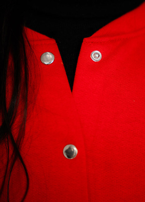 Junior Girls Red Cardigan