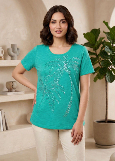 Green Sequence Work RN Top HS FT-5488