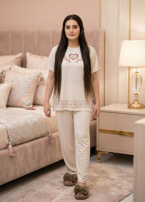 Fluid Knit Pyjamas Set 