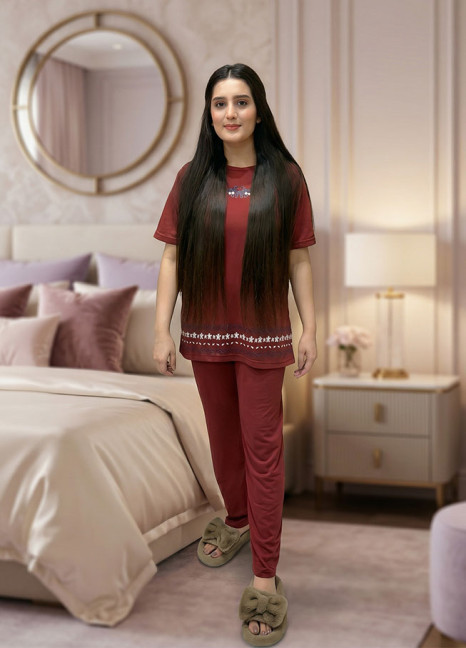 Fluid Knit Pyjamas Set 