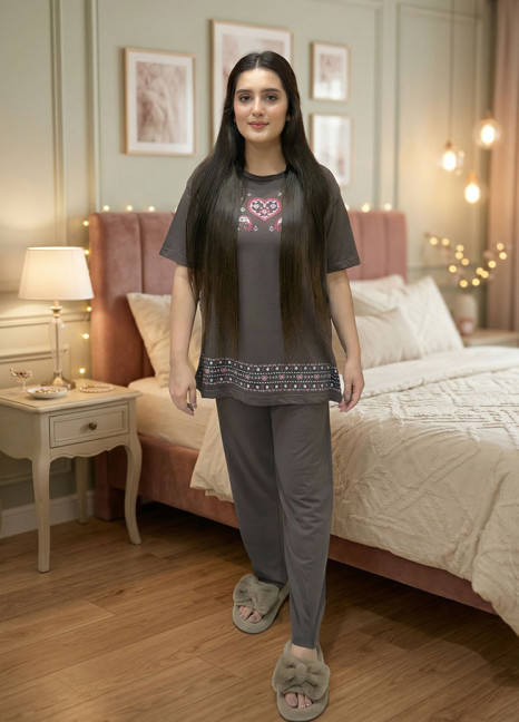 Fluid Knit Pyjamas Set 