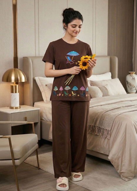 Fluid Knit Pyjamas Set 