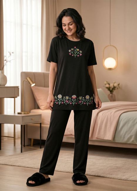 Fluid Knit Pyjamas Set 