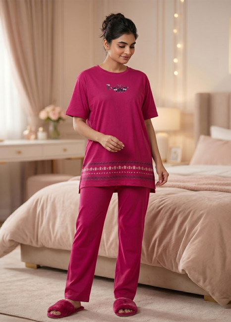 Fluid Knit Pyjamas Set 