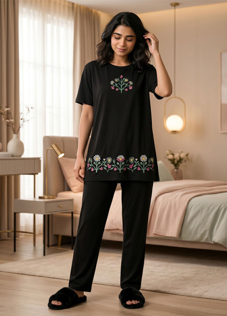 Fluid Knit Pyjamas Set 