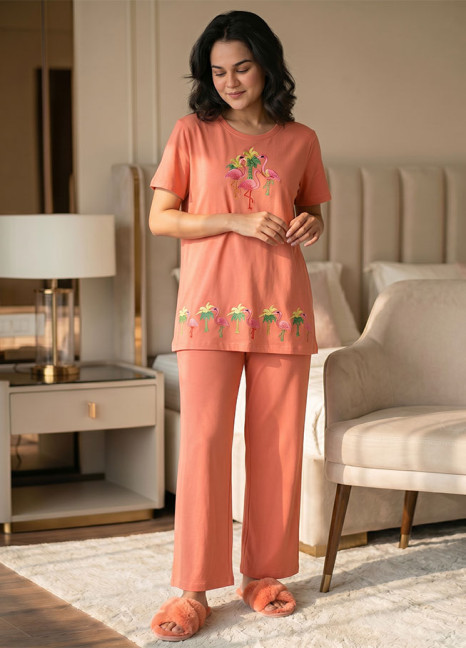 Fluid Knit Pyjamas Set 