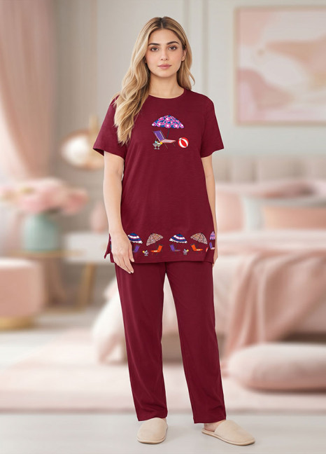 Fluid Knit Pyjamas Set