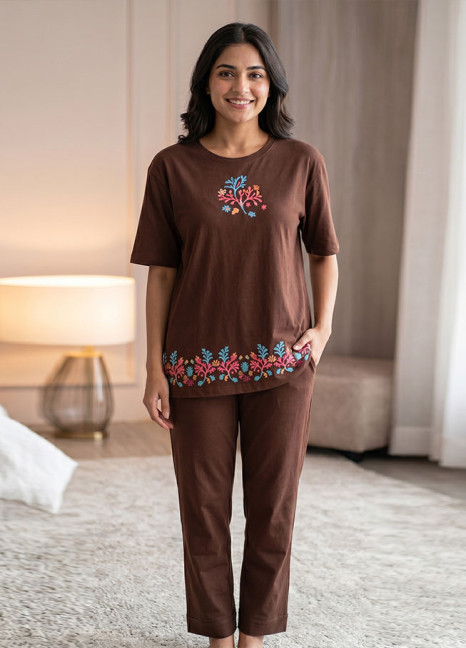 Fluid Knit Pyjamas Set