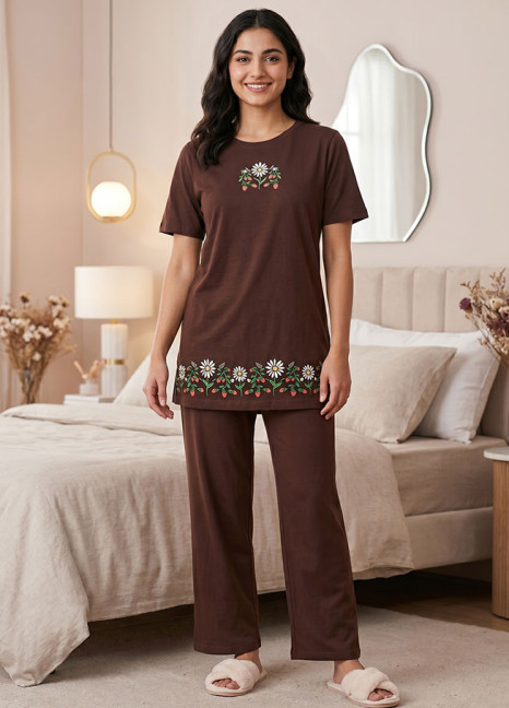 Fluid Knit Pyjamas Set