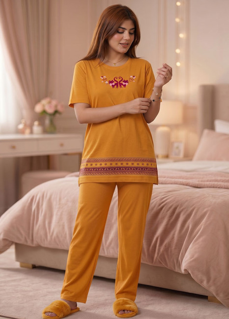 Fluid Knit Pyjamas Set