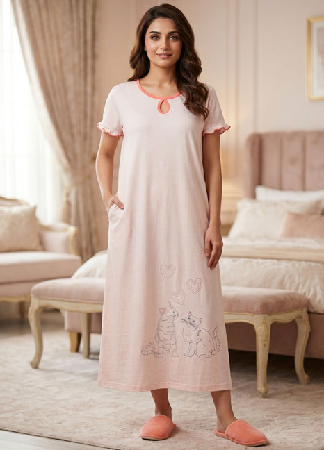 O-Cat Hearts Long Tee HS