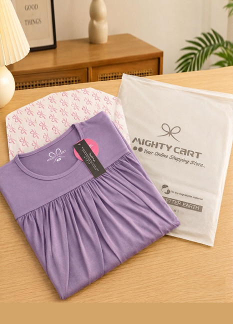 Frill Lounge Set Pastel Violet