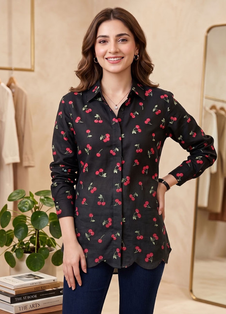 Women’s Casual Button-Down Shirt – Everyday Smart Fit