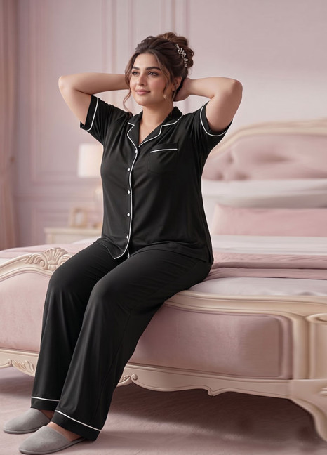 Relaxed Fit Button-Down Pjs