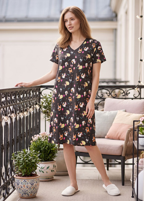Black Cat Long Tee HS 2037