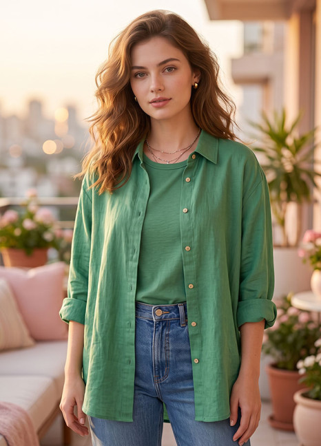 Flannel Green Solid