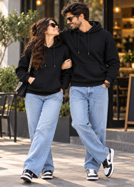 Couple Pullover Hoodie Set