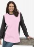 Colorblock Thermal Sweatshirt Pink SS-73