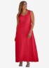 Red Sleeveless Gown